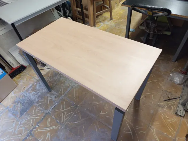 Mesa Rectangular Madera y Metal