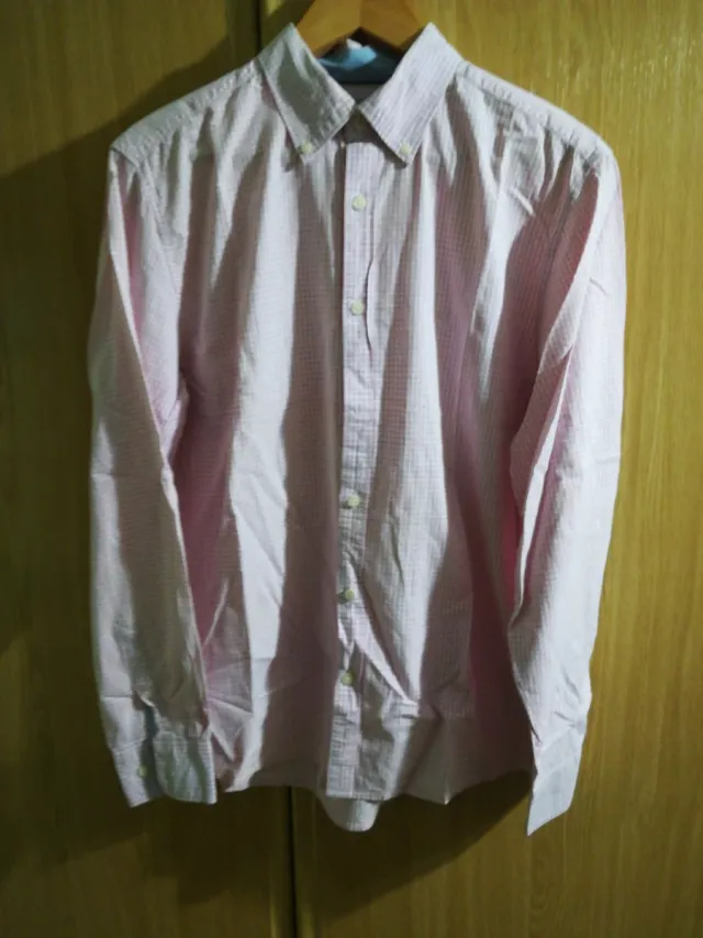 Camisa Pedro del Hierro rosa cuadros
