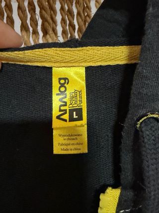 Sudadera Analog con cremallera