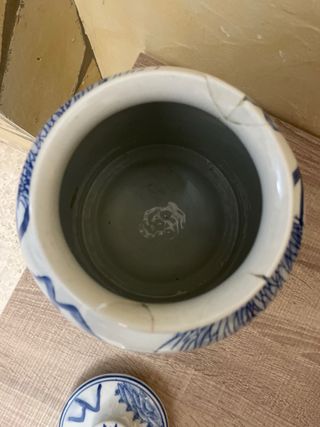 Urna china con gráfico Fok Lok