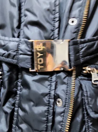 Chaqueta de plumas negra mujer talla 44