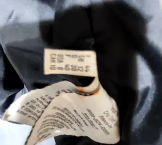 Chaqueta de plumas negra mujer talla 44