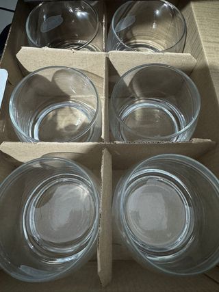 Set 6 Bicchieri Yoga - Vetro Originale