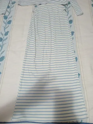 Conjunto falda y camiseta rayas