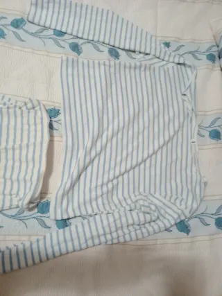 Conjunto falda y camiseta rayas