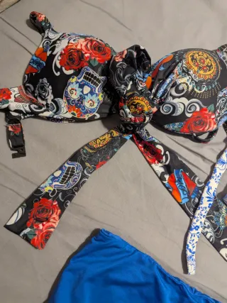 Bikini Calzedonia Fantasia Teschio Rose