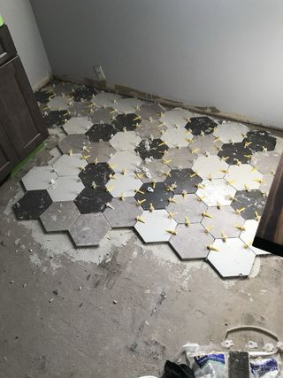 Instalación de suelo nuevo