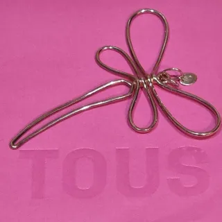 Colgante libélula Tous plata tamaño grande