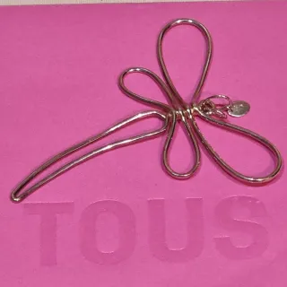 Colgante libélula Tous plata tamaño grande