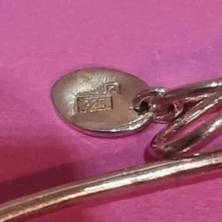 Colgante libélula Tous plata tamaño grande