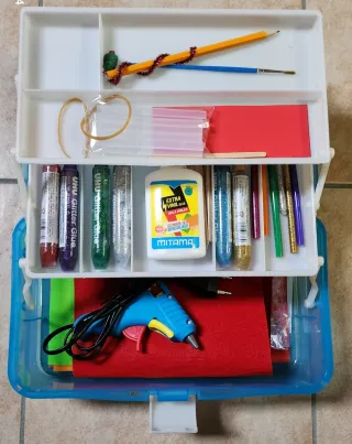 Kit Creativo Bambini - Materiali per Lavoretti