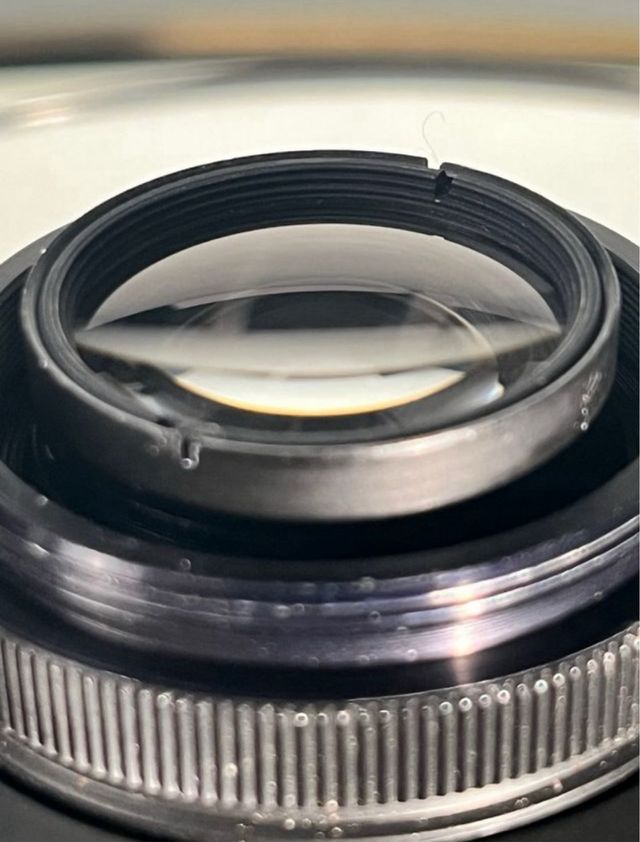 Helios 44-2 Diafragma Cinza-Azul