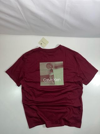 Maglietta Calvin Klein Jeans Uomo Rossa