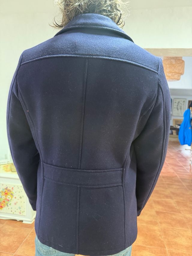 Abrigo Selected Homme azul