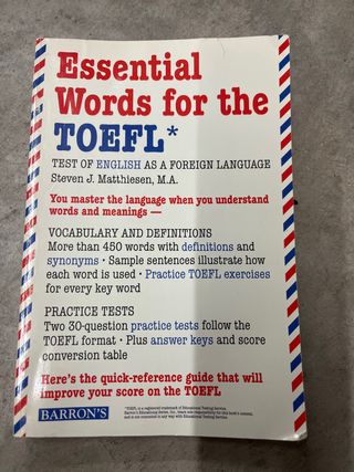 Essential Words for the TOEFL
