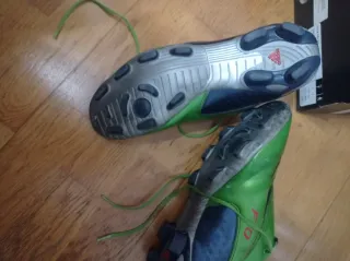 Zapatillas Fútbol Adidas Verdes Talla 40 2/315