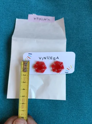Pendientes "Vinuesa". Sin usar