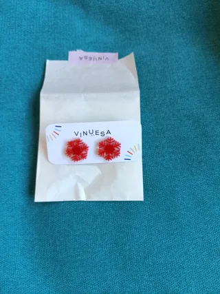 Pendientes "Vinuesa". Sin usar