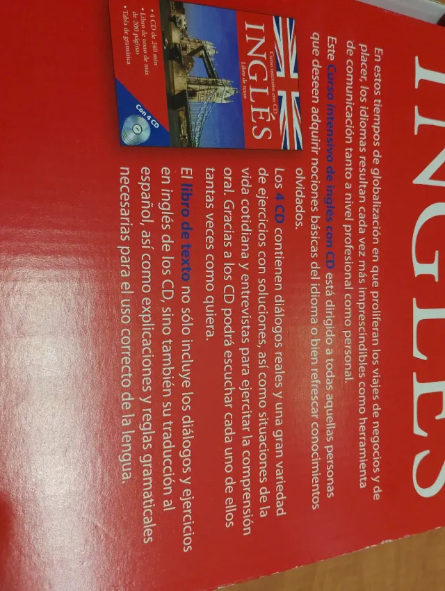 Curso de Inglés Intensivo con CD