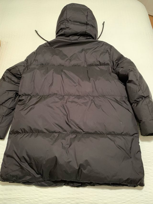 Chaqueta plumas Zara oversize Talla S