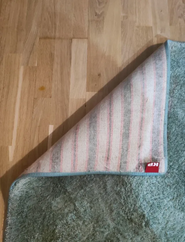 Alfombra KP azul pelo corto poliéster