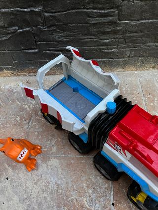 paw patrol todoterreno dino