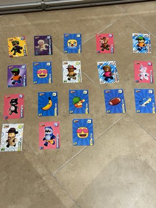 18 cromos de Stumble Guys