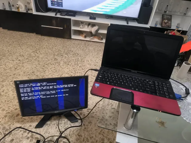 Portátil Toshiba para piezas