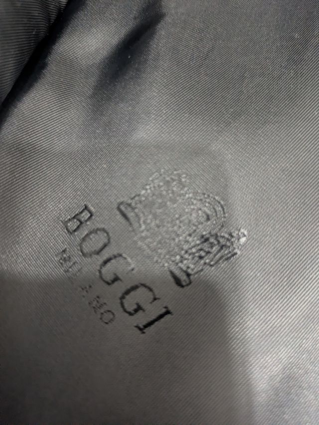 Americana Boggi Milano Talla 48 Azul