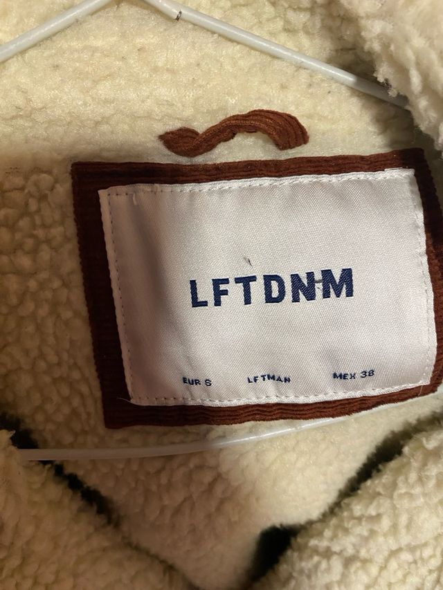 Chaqueta Lefties Marrón Forrada borreguito pana