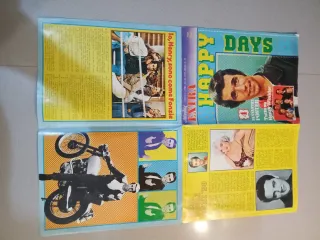 Rivista Happy Days con poster Henry Winkler