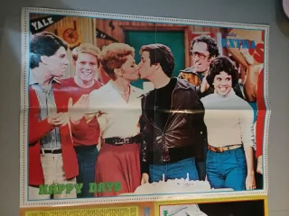 Rivista Happy Days con poster Henry Winkler
