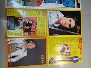 Rivista Happy Days con poster Henry Winkler