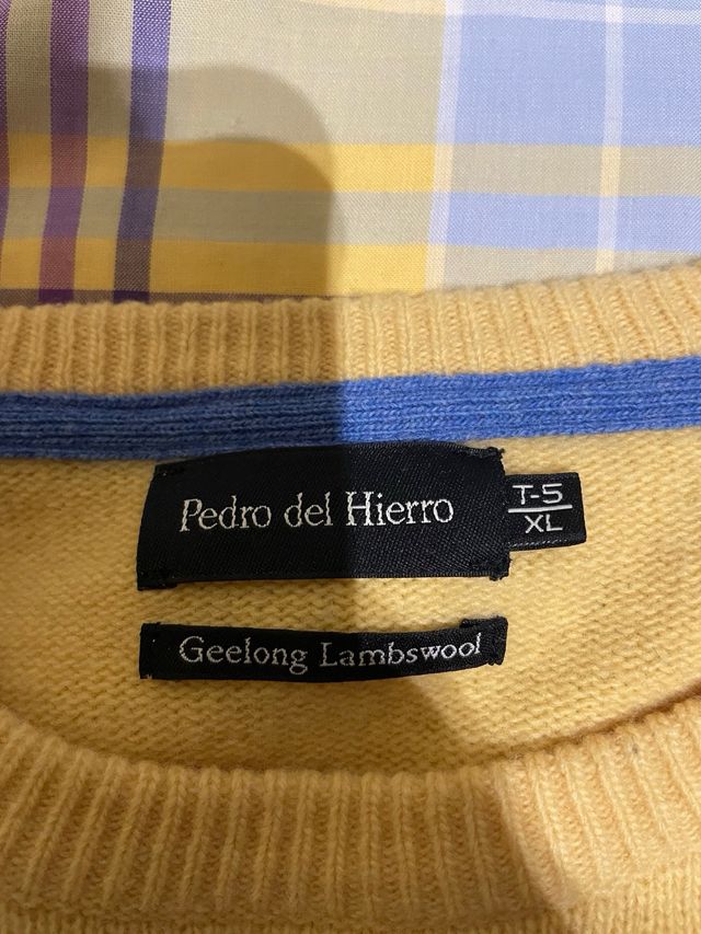 Jersey Pedro del Hierro Amarillo