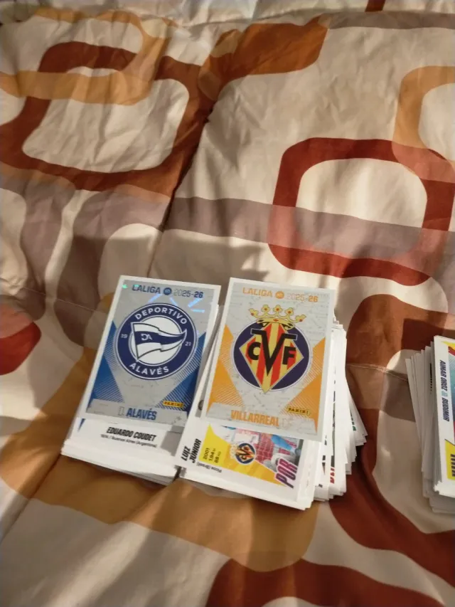 Colección cromos LaLiga 2025-26+500 diferentes