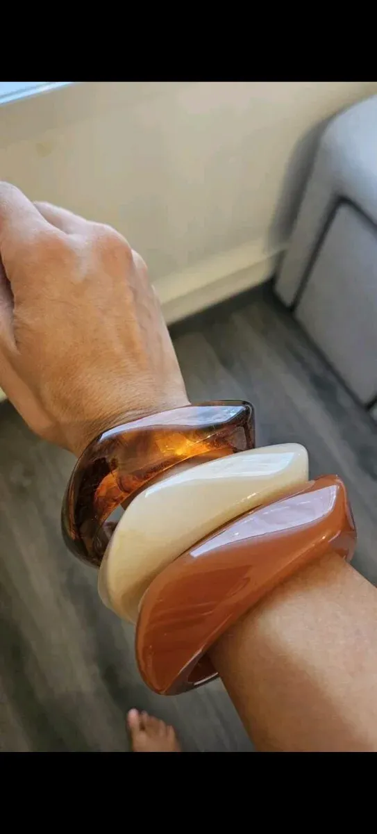 Pack 3 Pulseras Resina