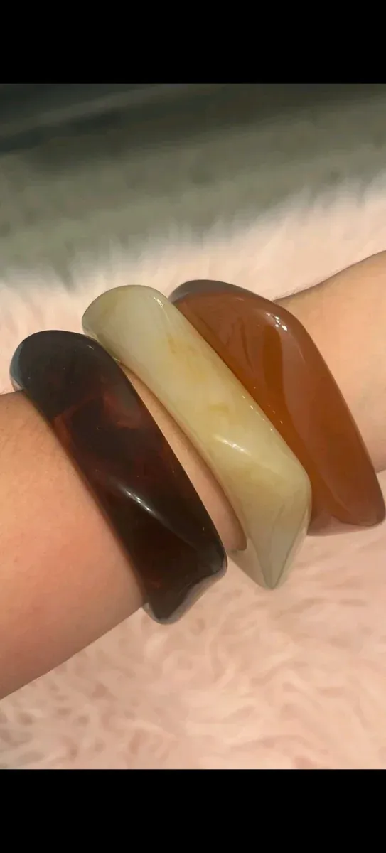 Pack 3 Pulseras Resina