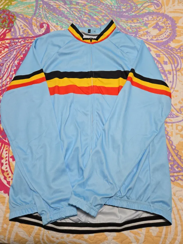 Maillot Ciclismo  fino de manga larga