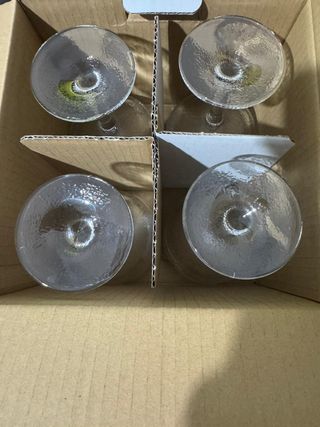 TASSONI BICCHIERI COPPA SET DA 4 pz