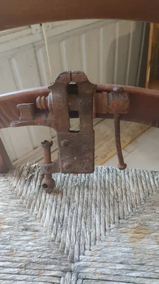 Antica morsa da banco inizio '900