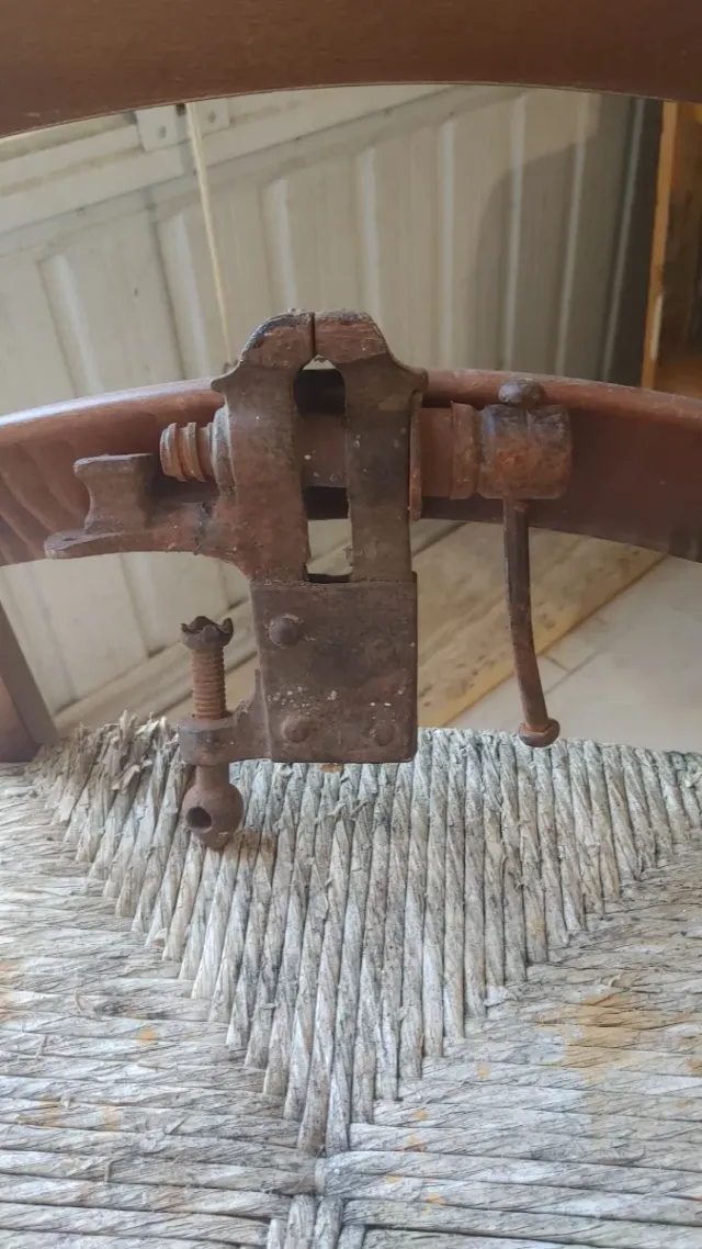 Antica morsa da banco inizio '900