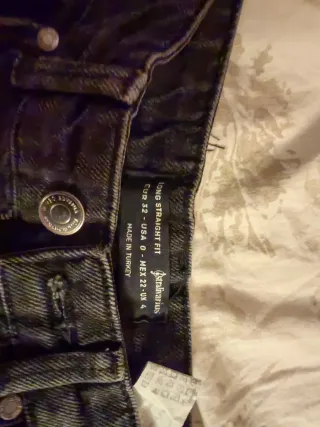 Pantalones vaqueros Stradivarius negros