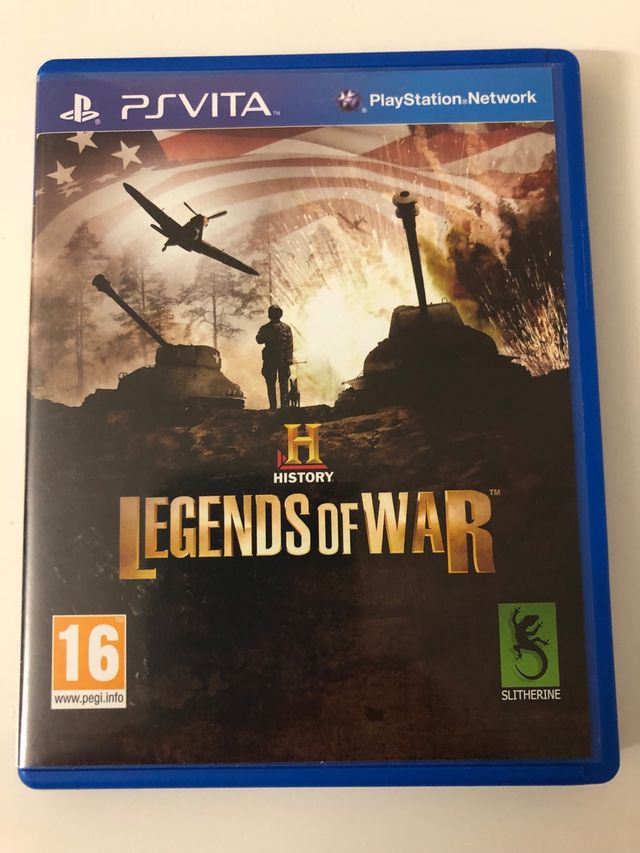 History Legends of War PS Vita PAL ESP.
