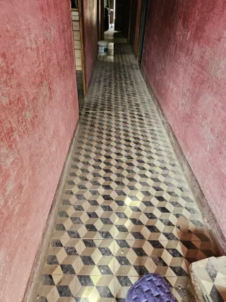 Baldosas hidráulicas suelo 70m2