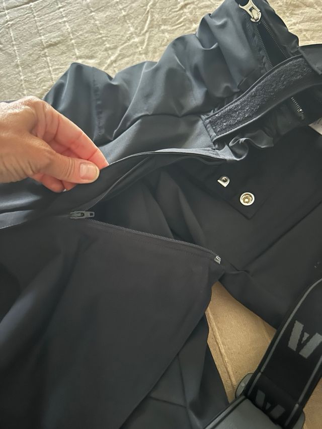 Completo sci donna Vuarnet nero taglia 48