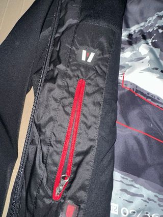 Completo sci donna Vuarnet nero taglia 48