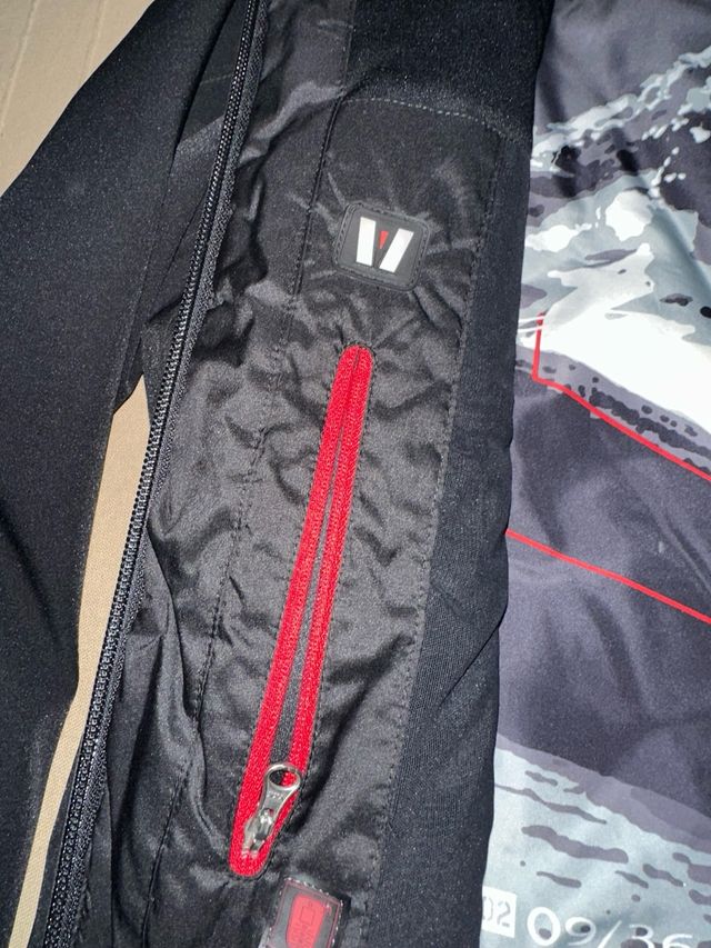 Completo sci donna Vuarnet nero taglia 48