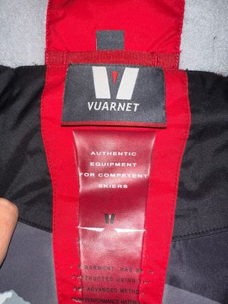 Completo sci donna Vuarnet nero taglia 48