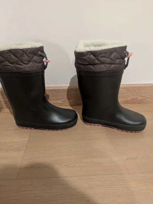 Botas de agua niña talla 29