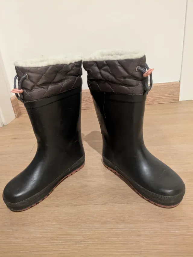 Botas de agua niña talla 29